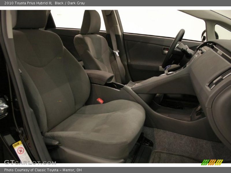 Black / Dark Gray 2010 Toyota Prius Hybrid III