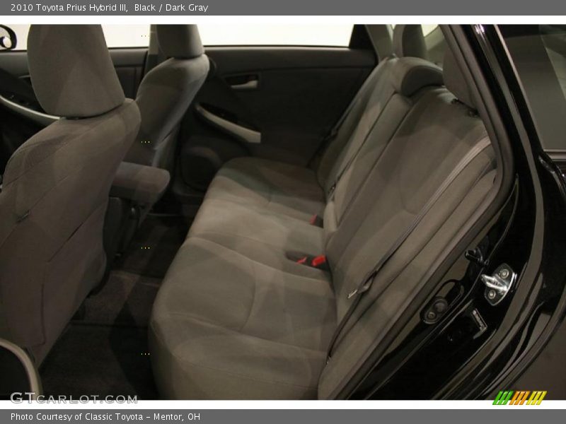 Black / Dark Gray 2010 Toyota Prius Hybrid III