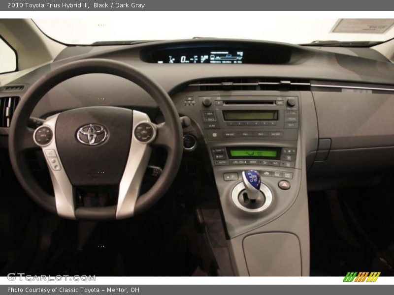 Black / Dark Gray 2010 Toyota Prius Hybrid III