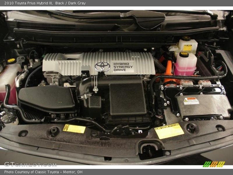 Black / Dark Gray 2010 Toyota Prius Hybrid III