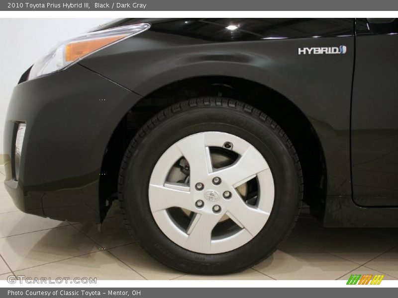 Black / Dark Gray 2010 Toyota Prius Hybrid III