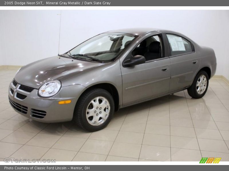 Mineral Gray Metallic / Dark Slate Gray 2005 Dodge Neon SXT