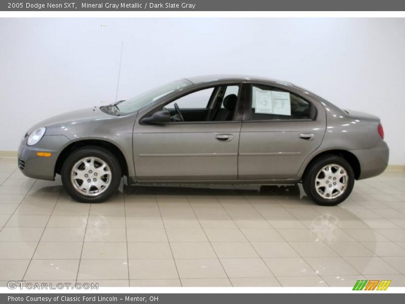 Mineral Gray Metallic / Dark Slate Gray 2005 Dodge Neon SXT