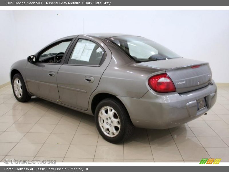 Mineral Gray Metallic / Dark Slate Gray 2005 Dodge Neon SXT
