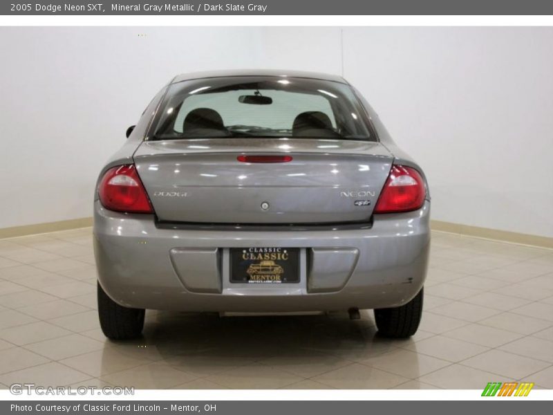 Mineral Gray Metallic / Dark Slate Gray 2005 Dodge Neon SXT