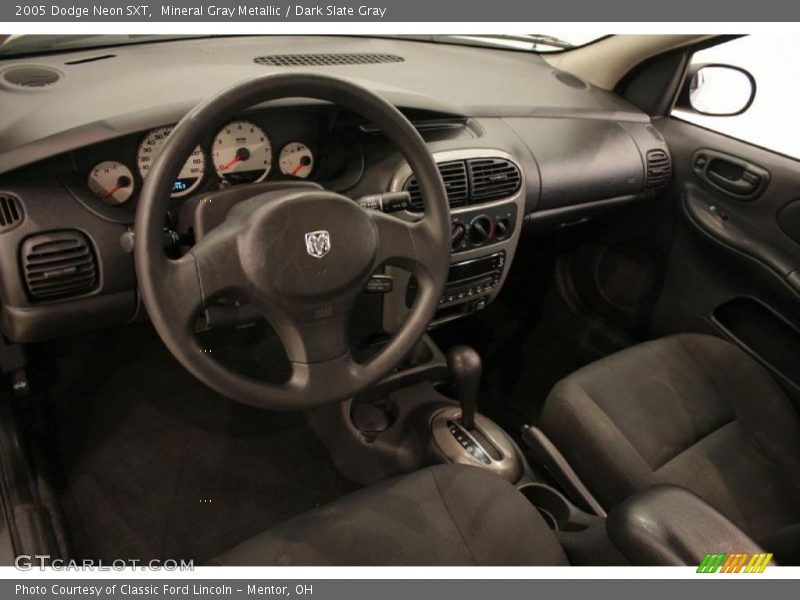 Mineral Gray Metallic / Dark Slate Gray 2005 Dodge Neon SXT