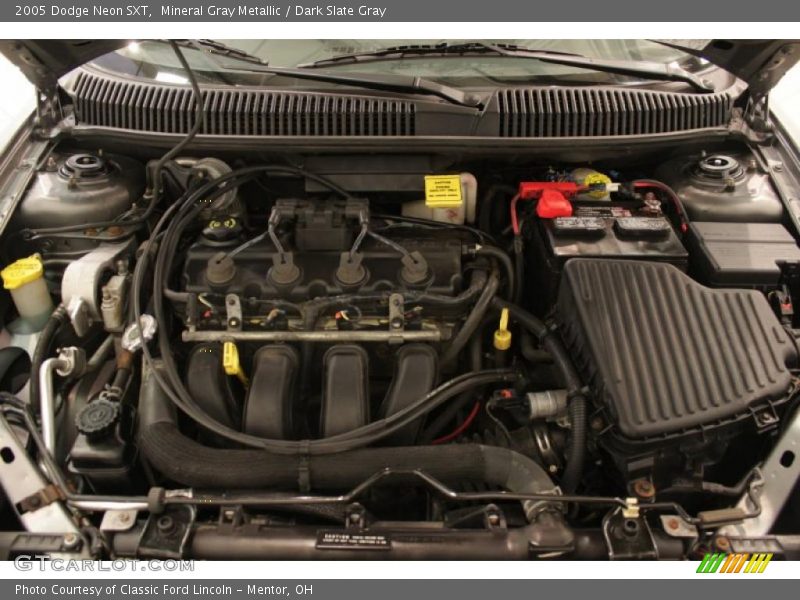 Mineral Gray Metallic / Dark Slate Gray 2005 Dodge Neon SXT