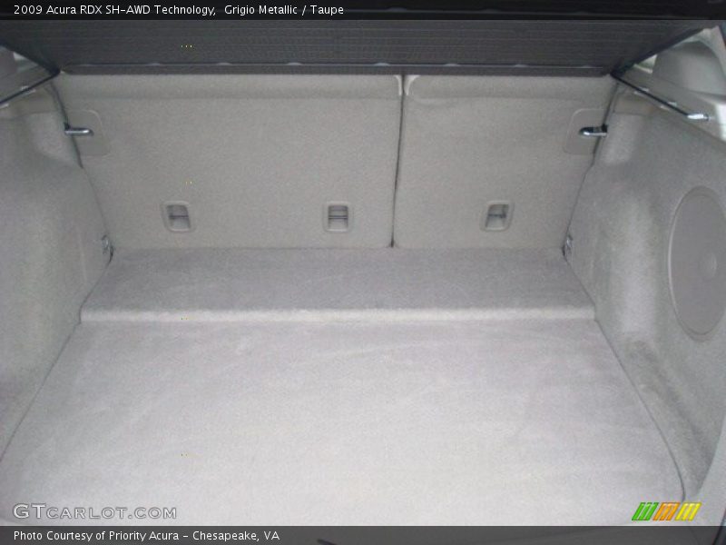 Grigio Metallic / Taupe 2009 Acura RDX SH-AWD Technology