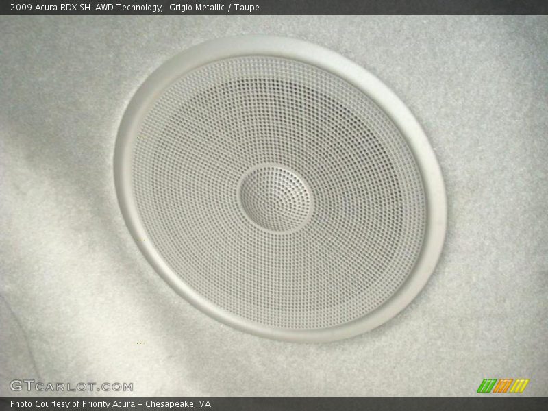 Grigio Metallic / Taupe 2009 Acura RDX SH-AWD Technology