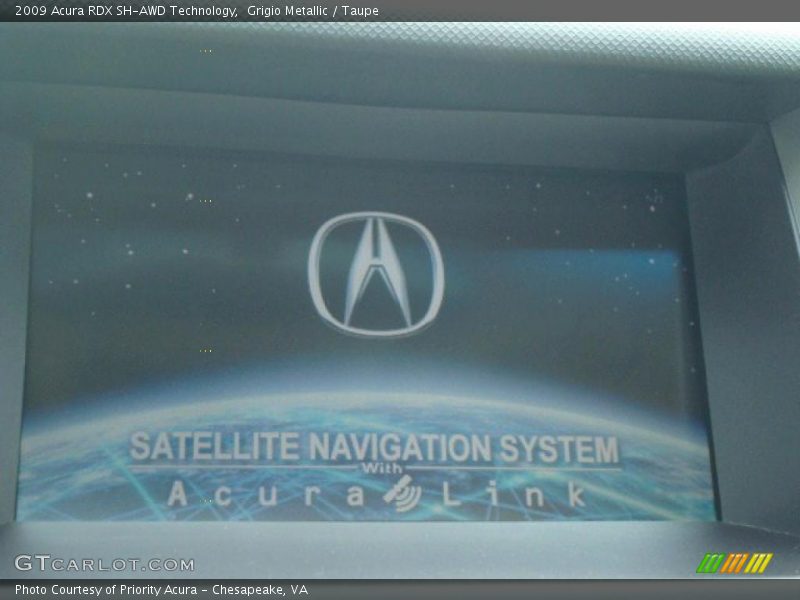 Grigio Metallic / Taupe 2009 Acura RDX SH-AWD Technology