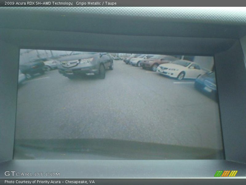 Grigio Metallic / Taupe 2009 Acura RDX SH-AWD Technology