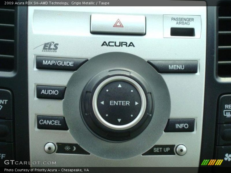 Grigio Metallic / Taupe 2009 Acura RDX SH-AWD Technology