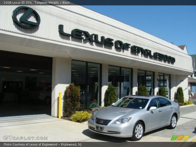 Tungsten Metallic / Black 2008 Lexus ES 350