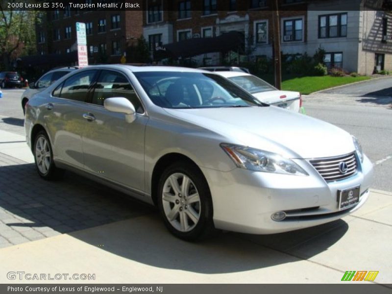 Tungsten Metallic / Black 2008 Lexus ES 350