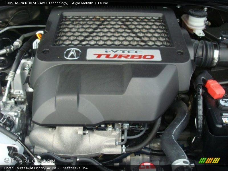 Grigio Metallic / Taupe 2009 Acura RDX SH-AWD Technology