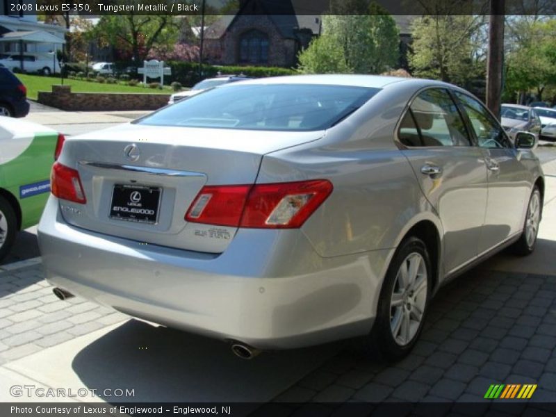 Tungsten Metallic / Black 2008 Lexus ES 350