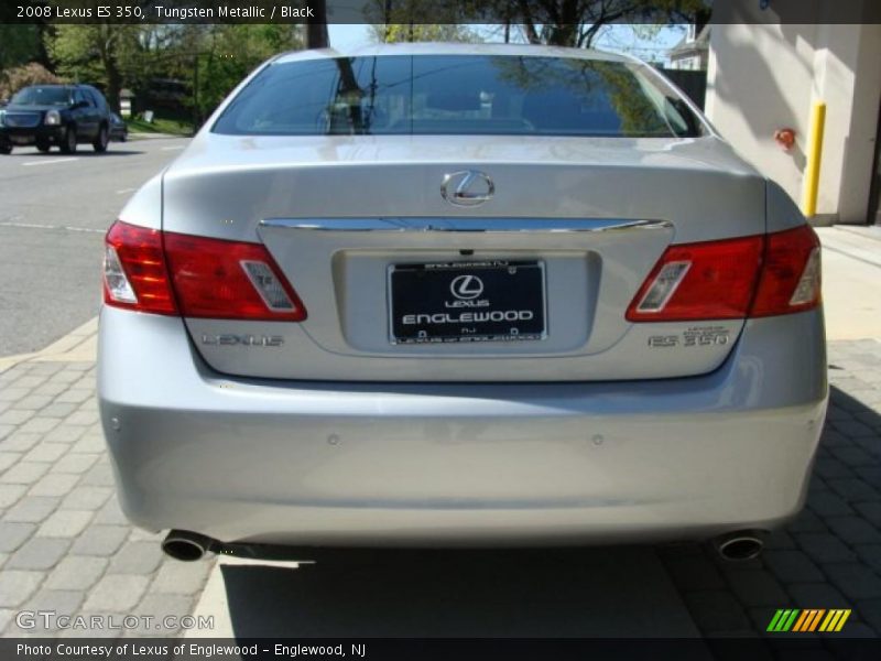 Tungsten Metallic / Black 2008 Lexus ES 350
