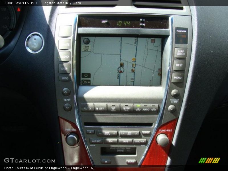 Tungsten Metallic / Black 2008 Lexus ES 350