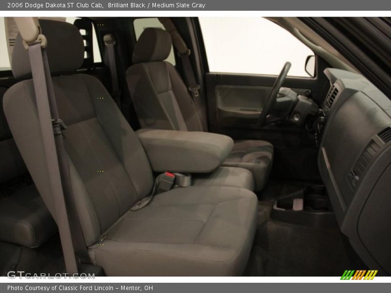 Brilliant Black / Medium Slate Gray 2006 Dodge Dakota ST Club Cab