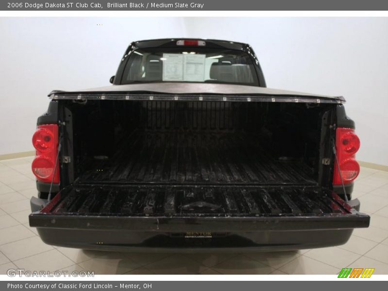 Brilliant Black / Medium Slate Gray 2006 Dodge Dakota ST Club Cab