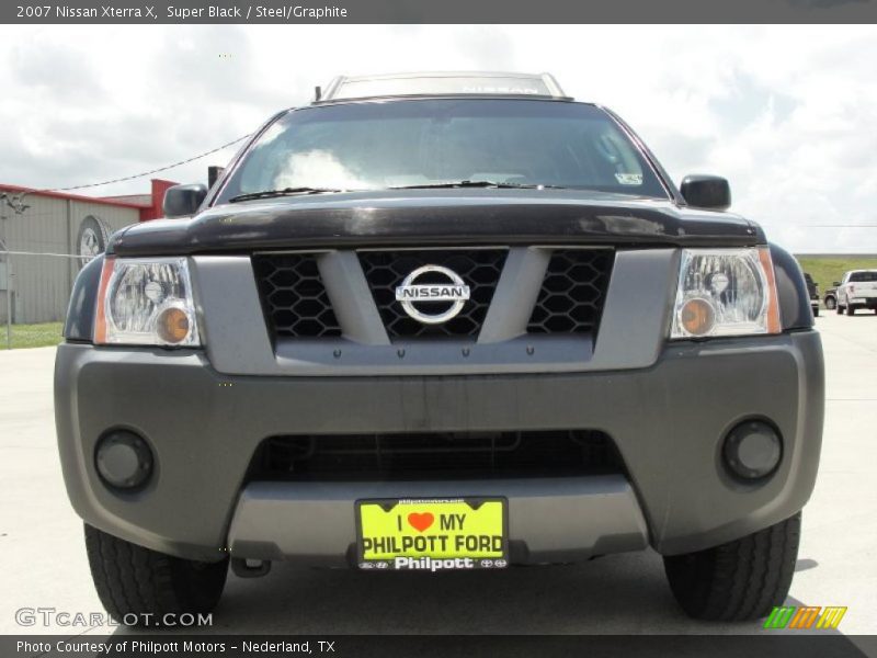 Super Black / Steel/Graphite 2007 Nissan Xterra X