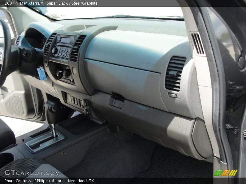 Super Black / Steel/Graphite 2007 Nissan Xterra X