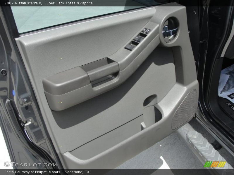 Super Black / Steel/Graphite 2007 Nissan Xterra X