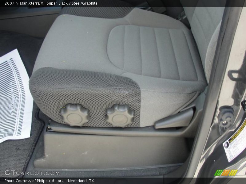 Super Black / Steel/Graphite 2007 Nissan Xterra X