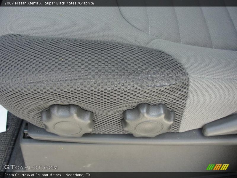 Super Black / Steel/Graphite 2007 Nissan Xterra X