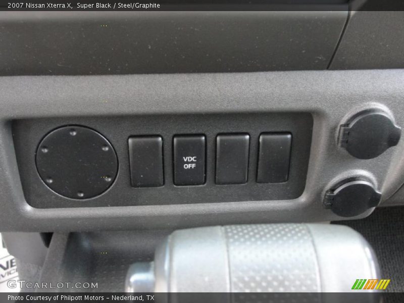 Super Black / Steel/Graphite 2007 Nissan Xterra X