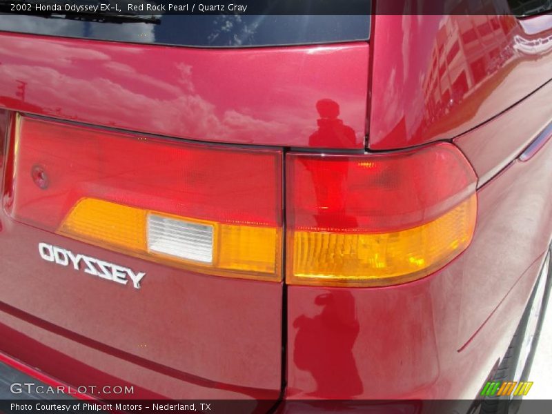 Red Rock Pearl / Quartz Gray 2002 Honda Odyssey EX-L