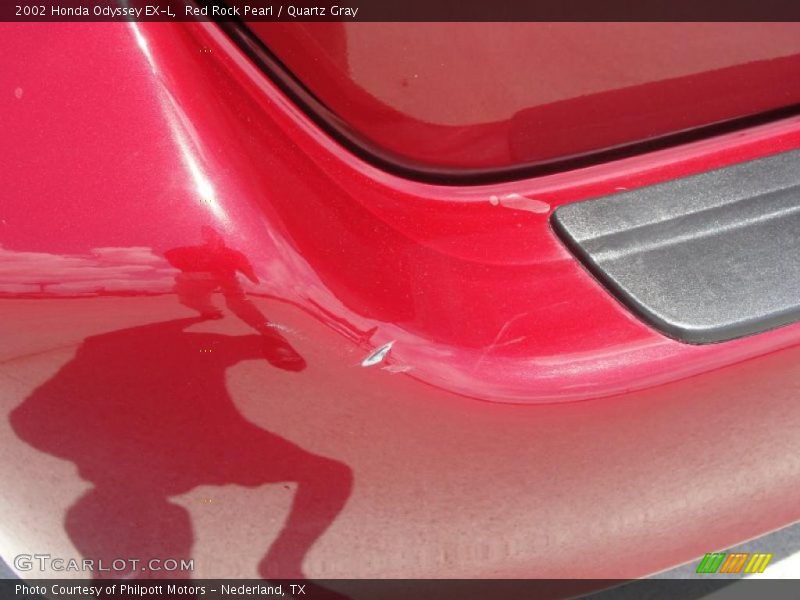 Red Rock Pearl / Quartz Gray 2002 Honda Odyssey EX-L