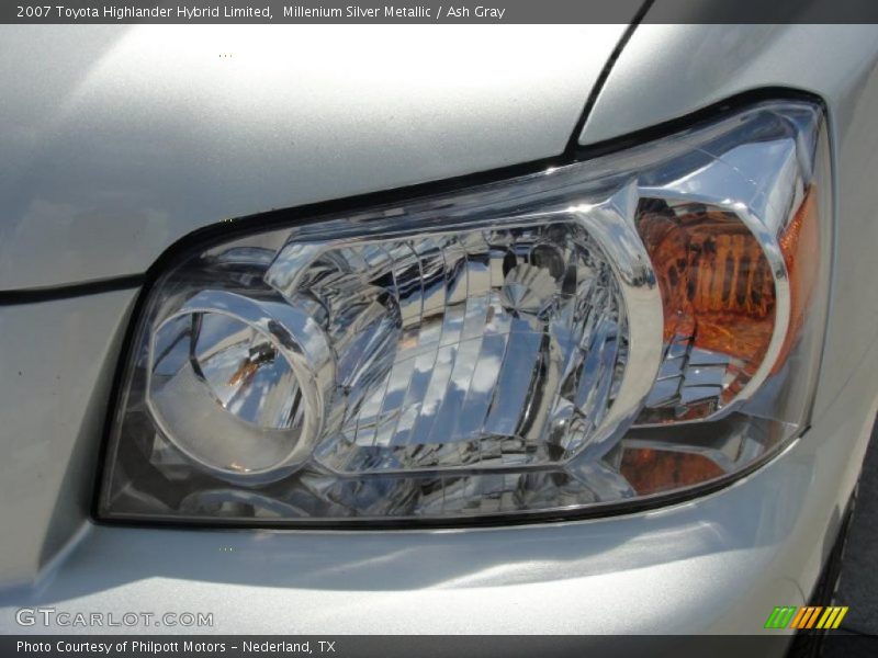 Millenium Silver Metallic / Ash Gray 2007 Toyota Highlander Hybrid Limited