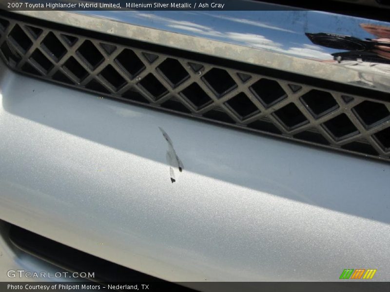 Millenium Silver Metallic / Ash Gray 2007 Toyota Highlander Hybrid Limited