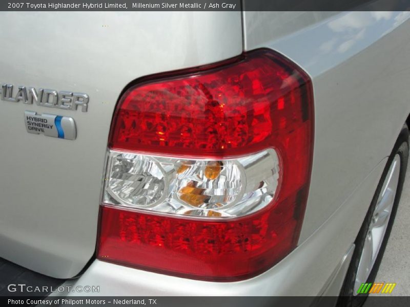 Millenium Silver Metallic / Ash Gray 2007 Toyota Highlander Hybrid Limited