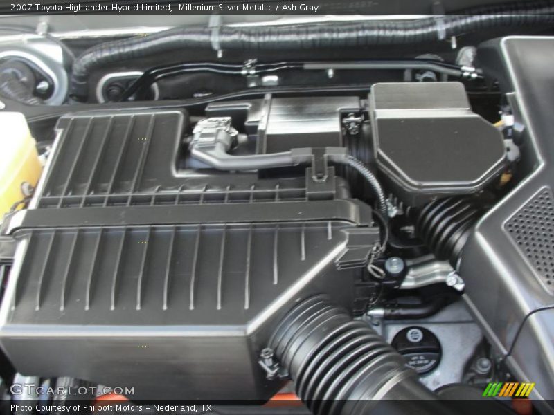 Millenium Silver Metallic / Ash Gray 2007 Toyota Highlander Hybrid Limited
