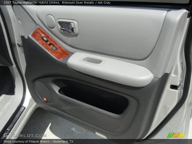 Millenium Silver Metallic / Ash Gray 2007 Toyota Highlander Hybrid Limited