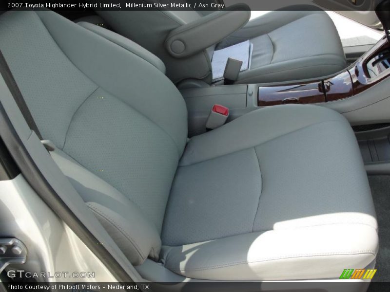 Millenium Silver Metallic / Ash Gray 2007 Toyota Highlander Hybrid Limited