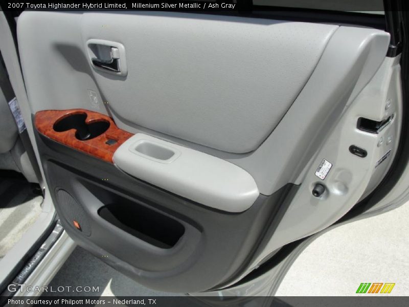 Millenium Silver Metallic / Ash Gray 2007 Toyota Highlander Hybrid Limited