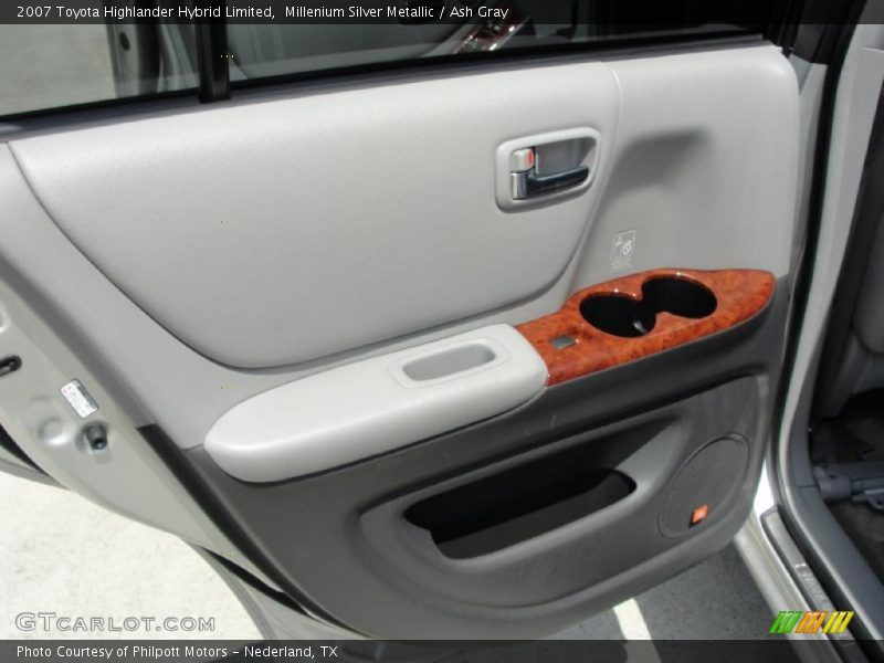 Millenium Silver Metallic / Ash Gray 2007 Toyota Highlander Hybrid Limited