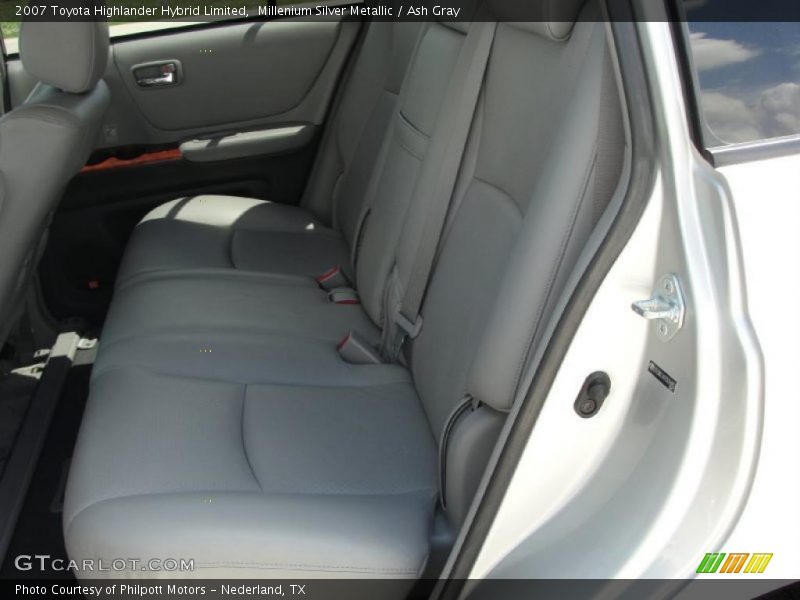 Millenium Silver Metallic / Ash Gray 2007 Toyota Highlander Hybrid Limited
