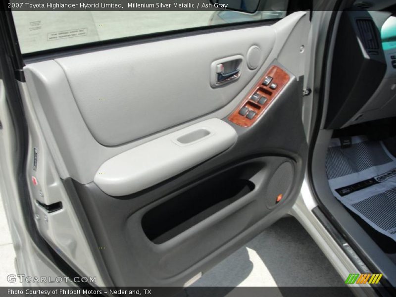 Millenium Silver Metallic / Ash Gray 2007 Toyota Highlander Hybrid Limited