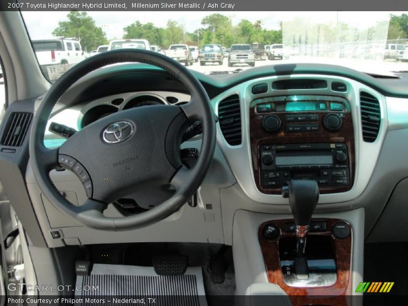 Millenium Silver Metallic / Ash Gray 2007 Toyota Highlander Hybrid Limited