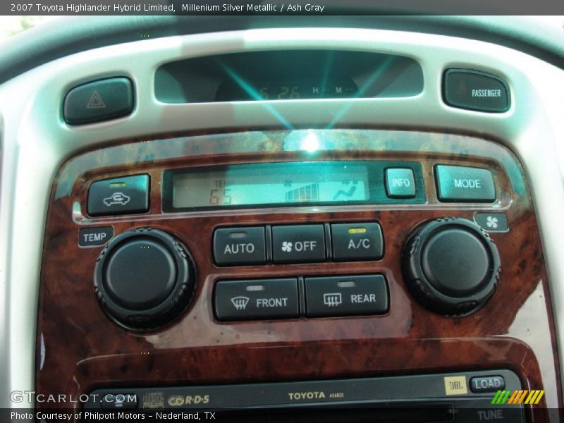 Millenium Silver Metallic / Ash Gray 2007 Toyota Highlander Hybrid Limited