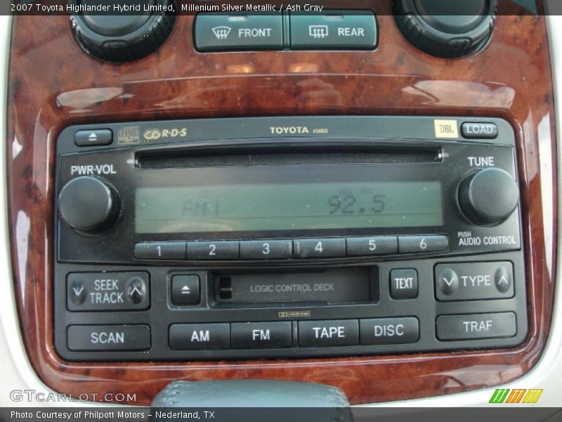Millenium Silver Metallic / Ash Gray 2007 Toyota Highlander Hybrid Limited