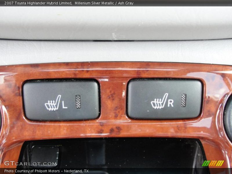 Millenium Silver Metallic / Ash Gray 2007 Toyota Highlander Hybrid Limited
