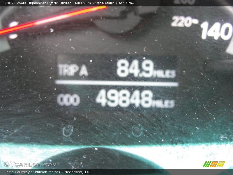 Millenium Silver Metallic / Ash Gray 2007 Toyota Highlander Hybrid Limited