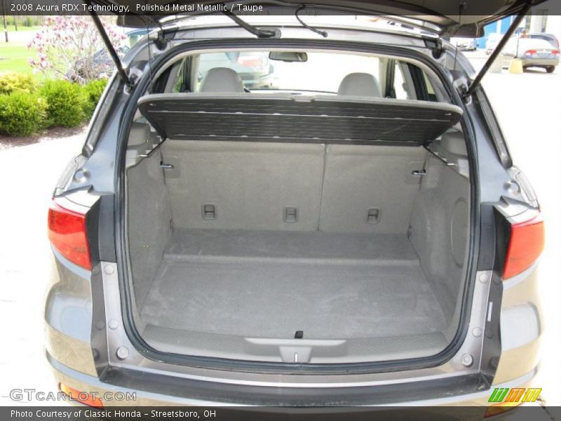 Polished Metal Metallic / Taupe 2008 Acura RDX Technology