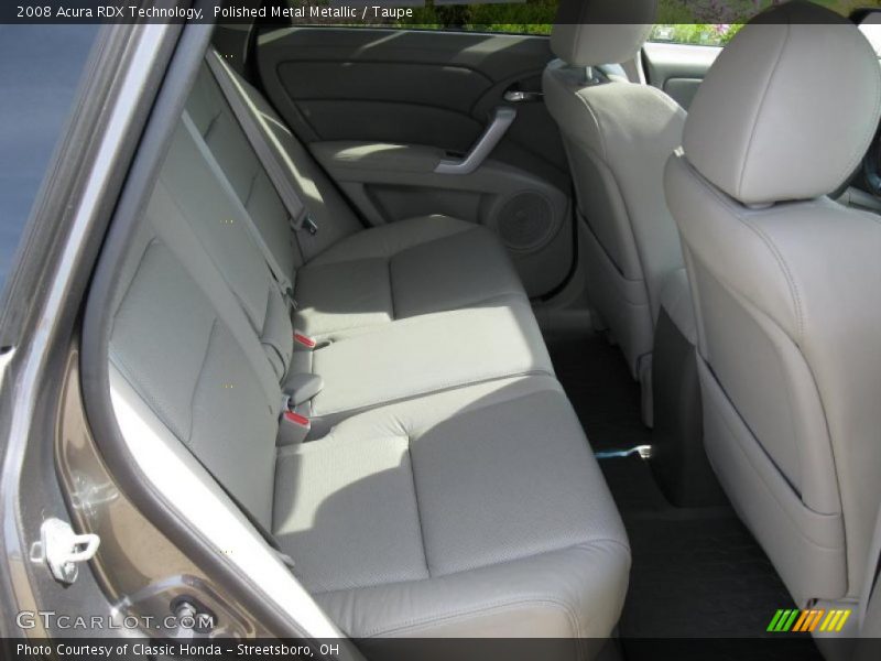 Polished Metal Metallic / Taupe 2008 Acura RDX Technology