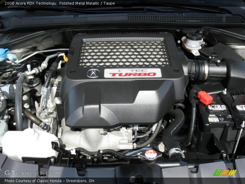 Polished Metal Metallic / Taupe 2008 Acura RDX Technology